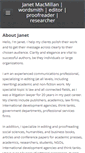 Mobile Screenshot of janetmacmillanwordsmith.com